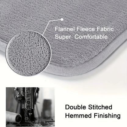 Geometric Entryway Rug, 100% Polyester Tufted Floor Mat with PVC Backing for Bathroom, Kitchen, Bedroom or Hallway - product view 5