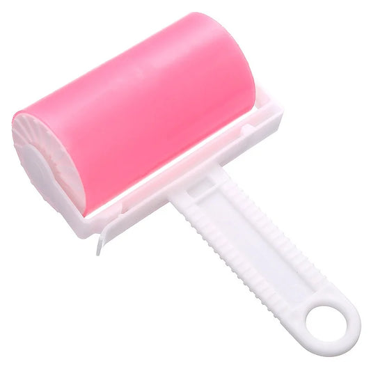 Reusable Lint Roller, Washable Manual Plastic Hair Remover for Clothes, Pet Fur and Household Cleaning, Pink, Blue, Green or Yellow - product view 1