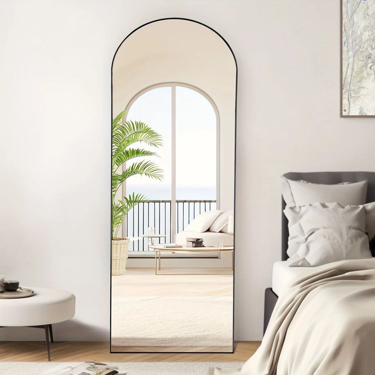 arched full length mirror - product view 1