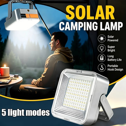 Portable Camping Lantern, ABS Touch-Control Light with Button Switch, Countertop Mount and Polished Finish - product view 1