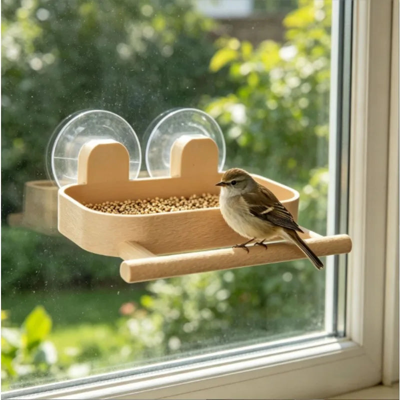 bird feeder window mount - product view 2