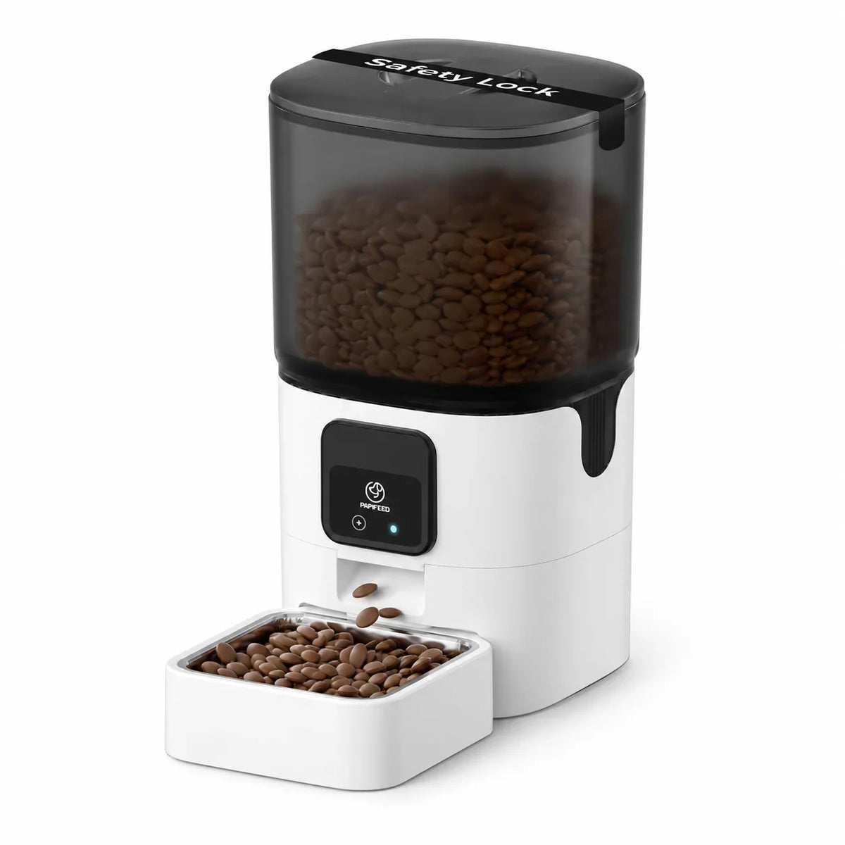 Automatic Pet Feeder, Stainless Steel, 220V, USB Type-C Variant for Home Pet Feeding - product view 1