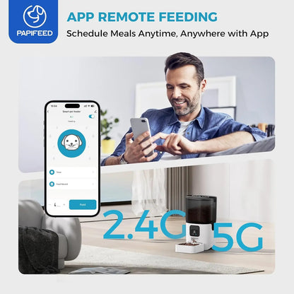 Automatic Pet Feeder, Stainless Steel, 220V, USB Type-C Variant for Home Pet Feeding - product view 5