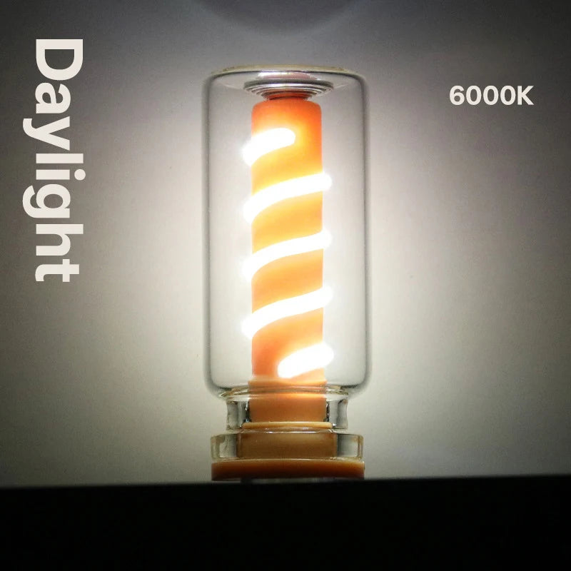 ribbed glass table lamp - product view 6