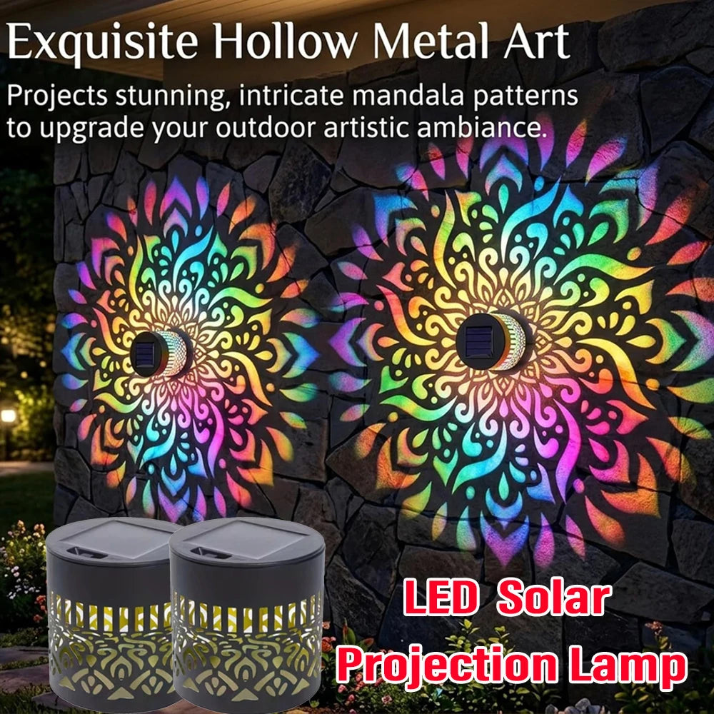 solar fence light - product view 6
