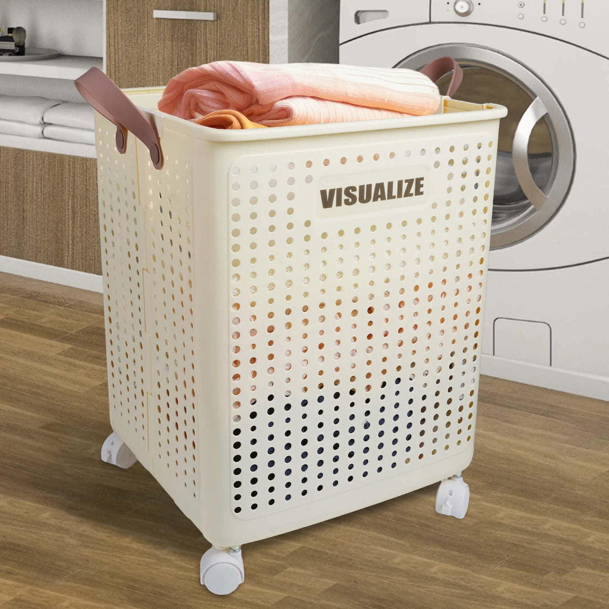 collapsible clothes hamper - product view 4