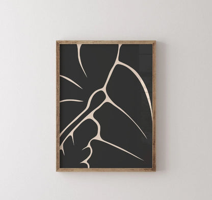 Abstract Floral Gallery Wall Canvas, Modern Vertical Rectangle Spray-Painted Artwork, Unframed Sizes for Living Room Décor - product view 2