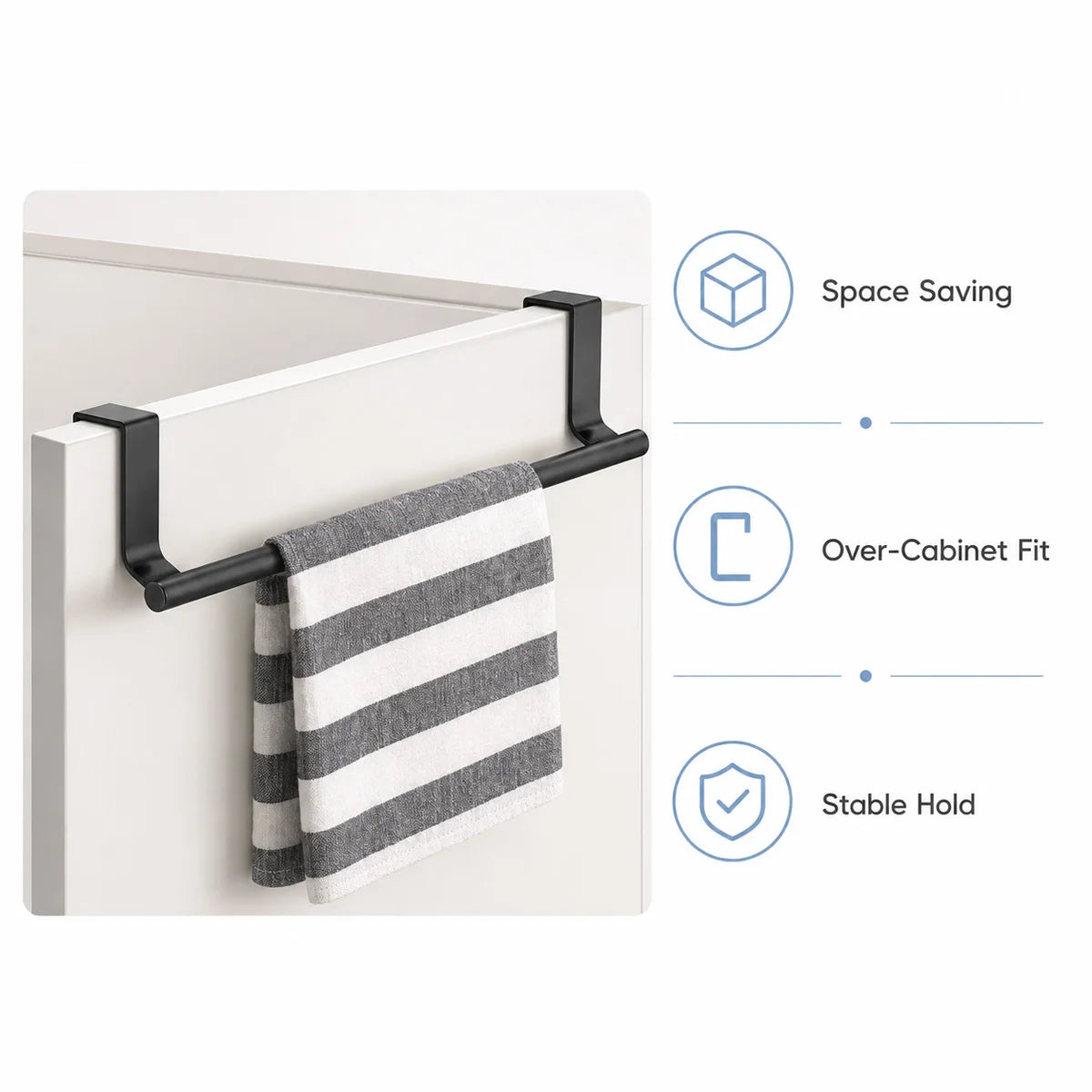 over door drying rack - product view 4