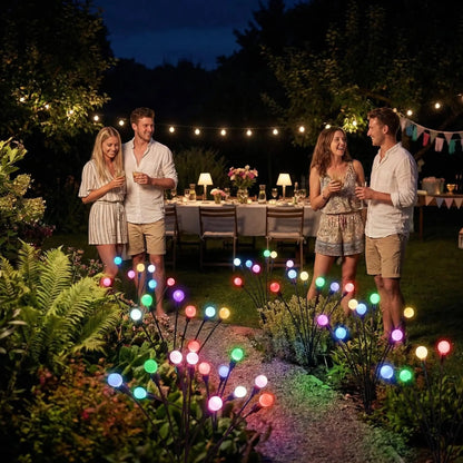 Solar Firefly Garden Lights, Waterproof Swaying LED Landscape Lights with Auto On/Off, Warm White or Multicolor, 2 or 4 Pack - product view 2