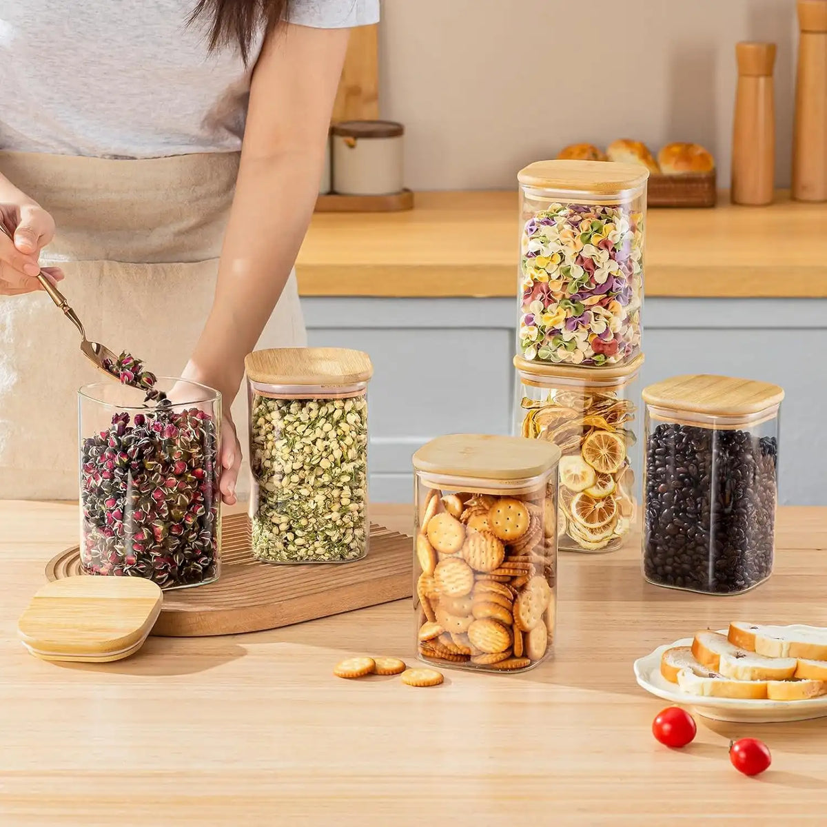 glass food containers - product view 2