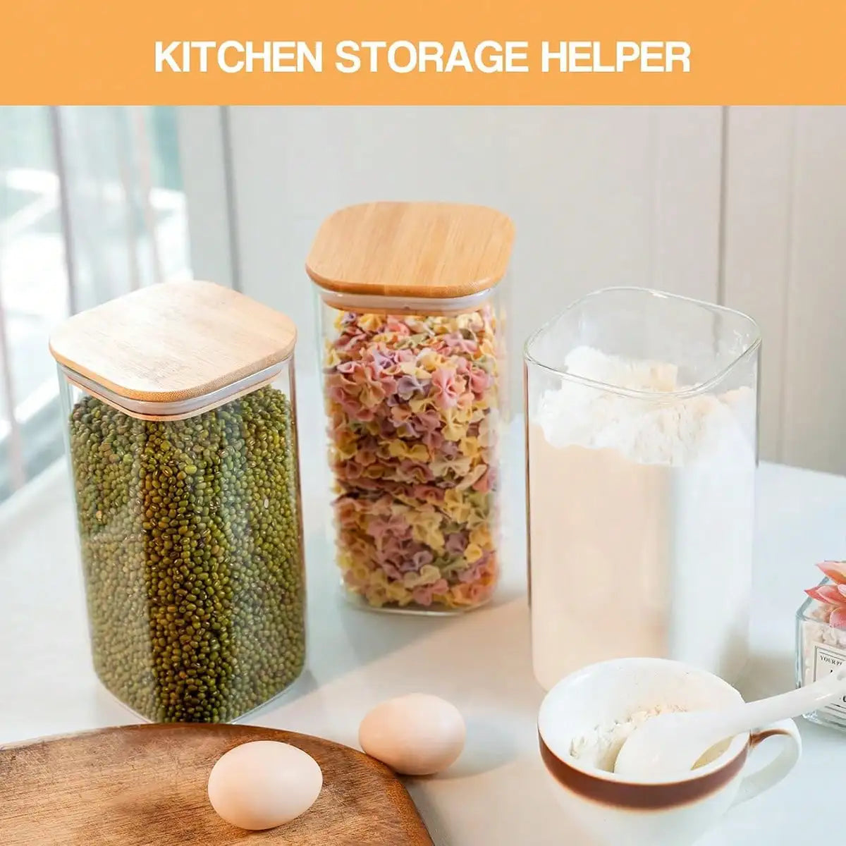 glass food containers - product view 3