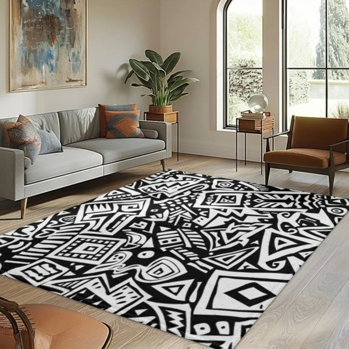 wool rug - product view 2