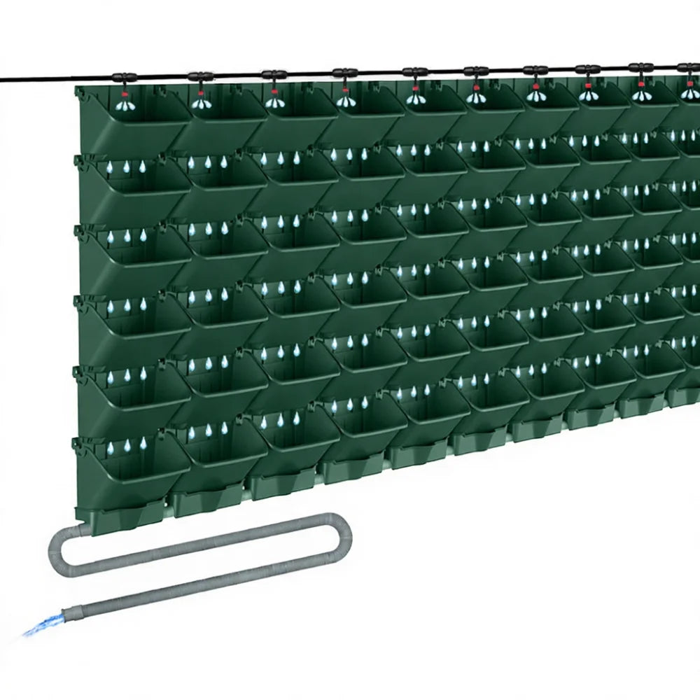 vertical wall planter - product view 3