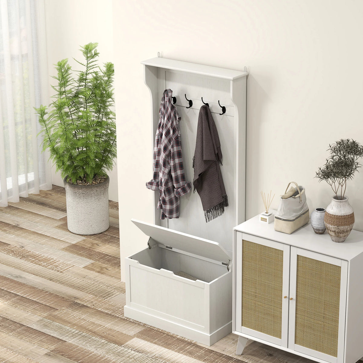 freestanding garment rack - product view 6