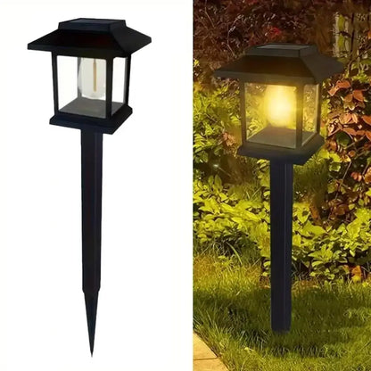 Solar Pathway Lights, Outdoor Garden and Driveway Landscape Lighting, Assembly Installation, Set Option - product view 4