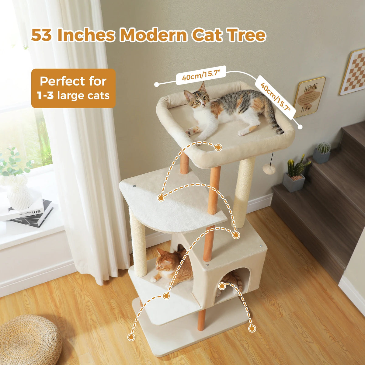 cat scratching post - product view 5