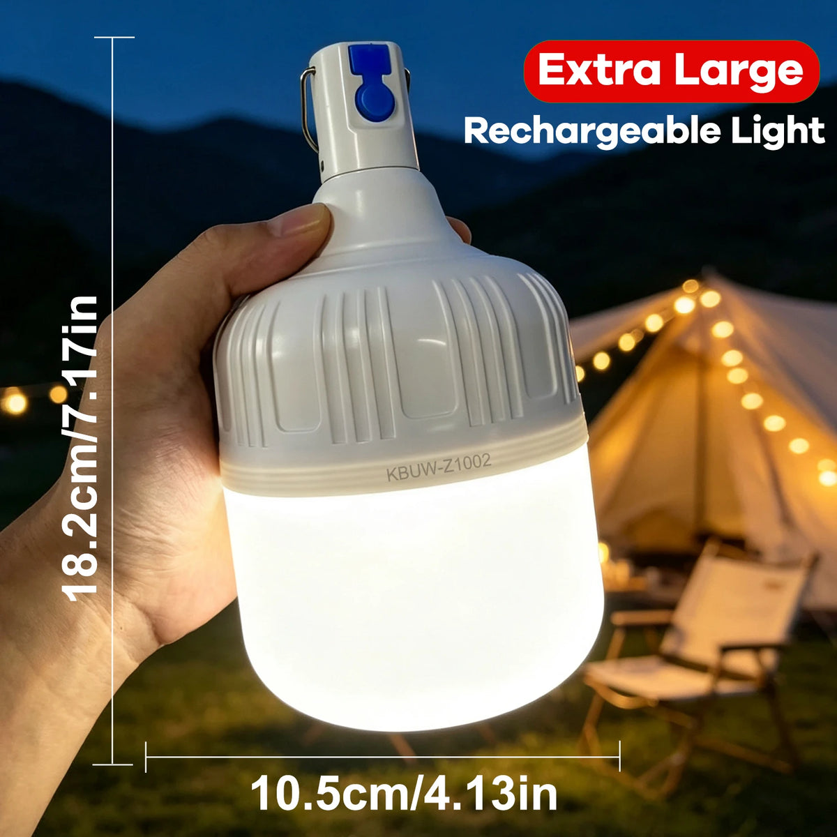 rechargeable lantern - product view 4