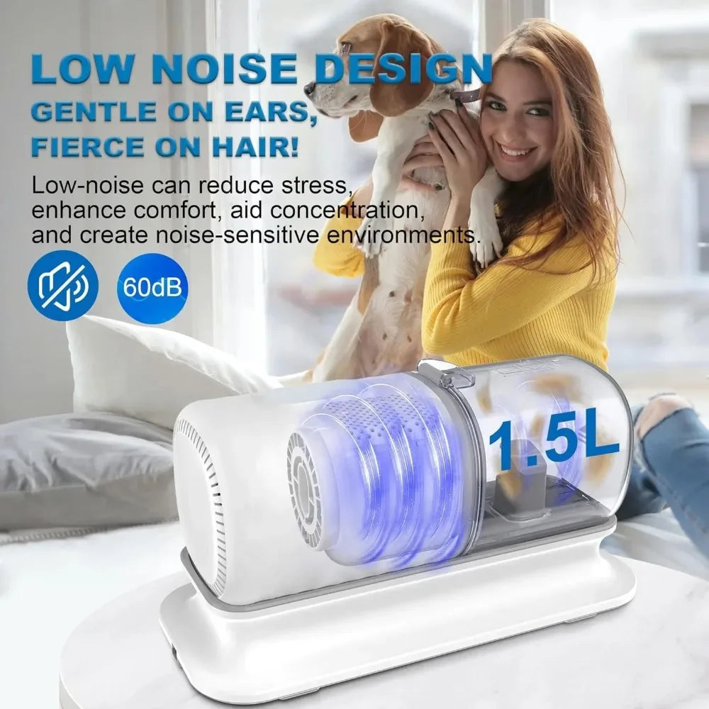 pet grooming vacuum kit - product view 6