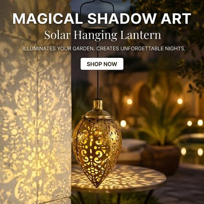 Globe Solar Lantern, Iron LED Chip Light with Rechargeable Battery and 5V Power, Available in 1-Pack or 2-Pack - product view 3