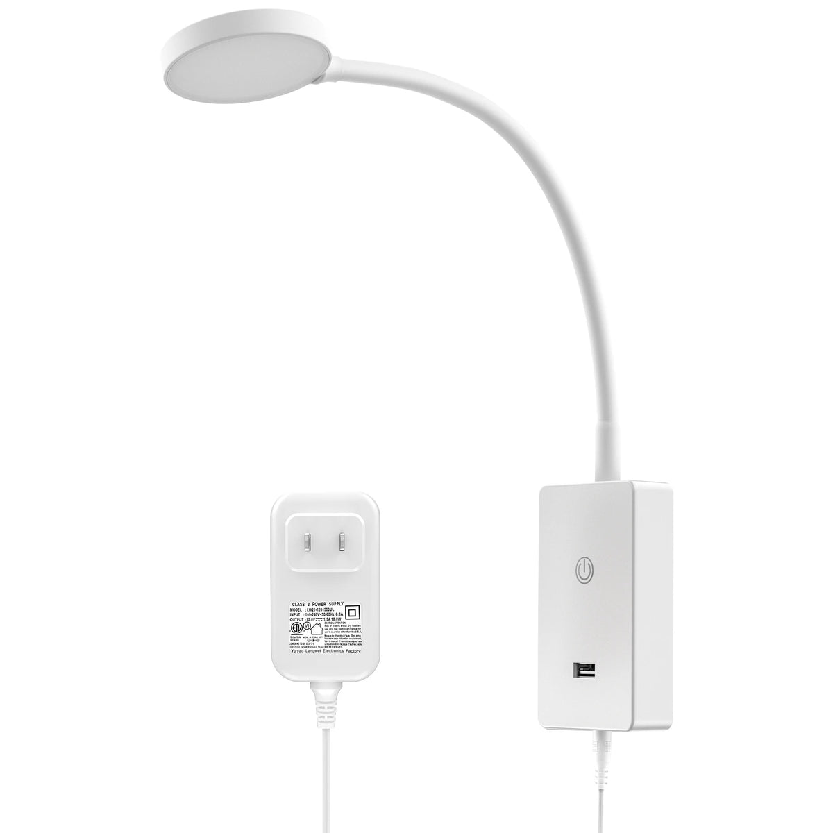 touch control bedside lamp - product view 1
