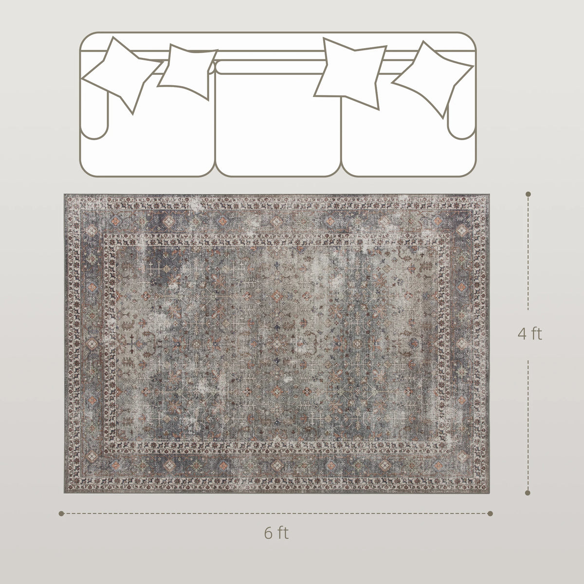 area rug - product view 3