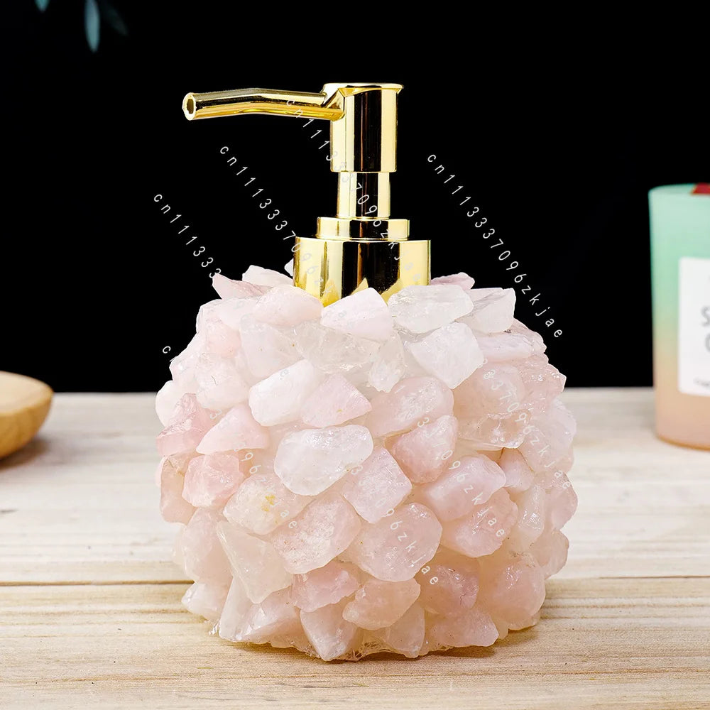 stone soap dispenser - product view 1