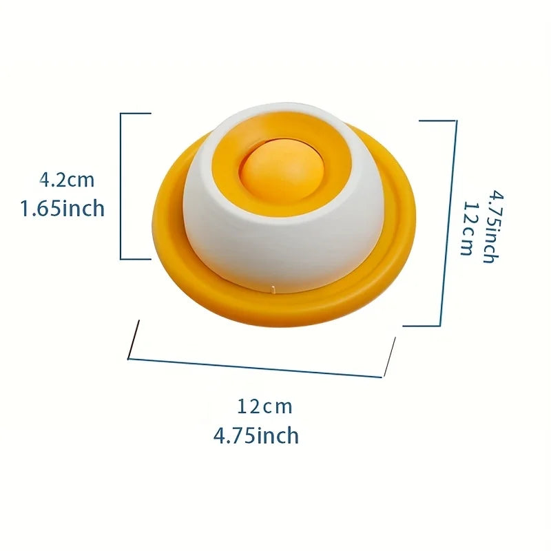 Slow Feeder Dog Bowl and Cat Lick Mat, Plastic Interactive Snack Plate for Dogs and Cats - product view 1