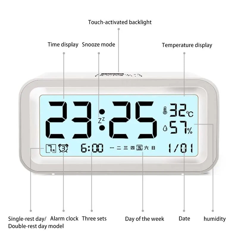 alarm clock - product view 6