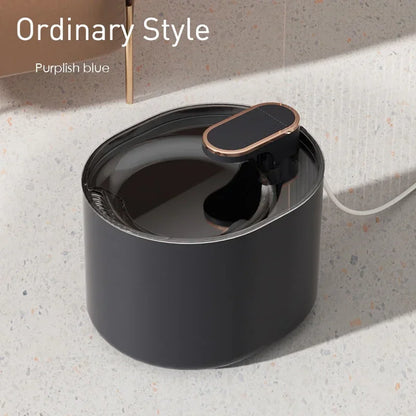 3L USB-C Pet Water Fountain, Two-Outlet Circulating Filtered Dispenser with Normal and Low-Noise Options for Cats and Dogs - product view 2