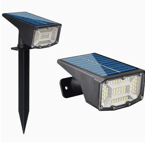 72-LED Solar Landscape Spotlight, 3 Brightness Modes, ABS Outdoor Garden Light for Yard, Lawn, Walkway and Patio - product view 1