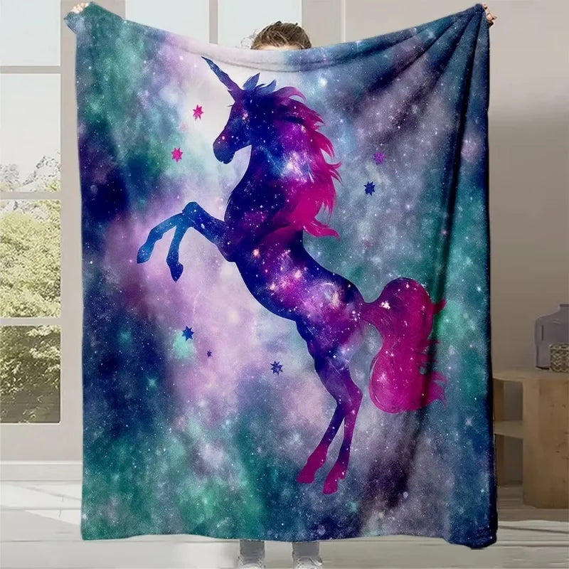 Portable Flannel Travel Blanket, Anti-Pilling Woven Polyester Throw in 4 Sizes for Couch, Picnic, Airplane and Outdoor Use - product view 2
