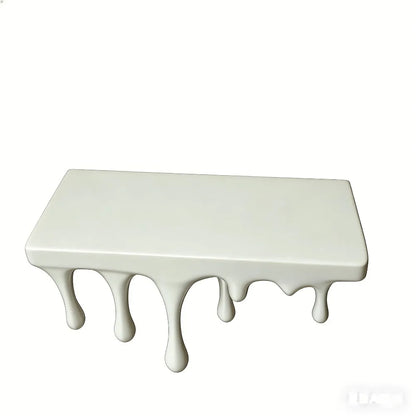 3D Drip Floating Shelf, Irregular Wall-Mounted Plastic Display Stand, 18 × 7.9 × 9.2 cm for Living Rooms - product view 1