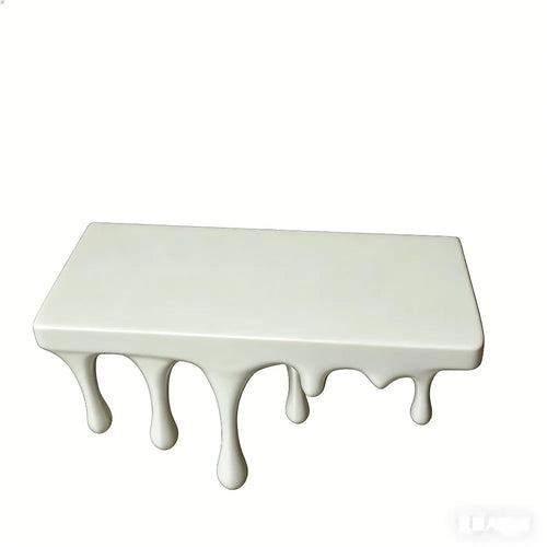 3D Drip Floating Shelf, Irregular Wall-Mounted Plastic Display Stand, 18 × 7.9 × 9.2 cm for Living Rooms - product view 1