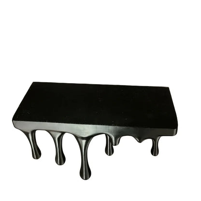 3D Drip Floating Shelf, Irregular Wall-Mounted Plastic Display Stand, 18 × 7.9 × 9.2 cm for Living Rooms - product view 2