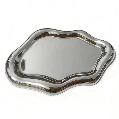 Plastic Jewelry Tray, Cloud-Shaped Trinket Holder for Rings, Earrings and Small Jewelry Display, Options A and B - product view 2