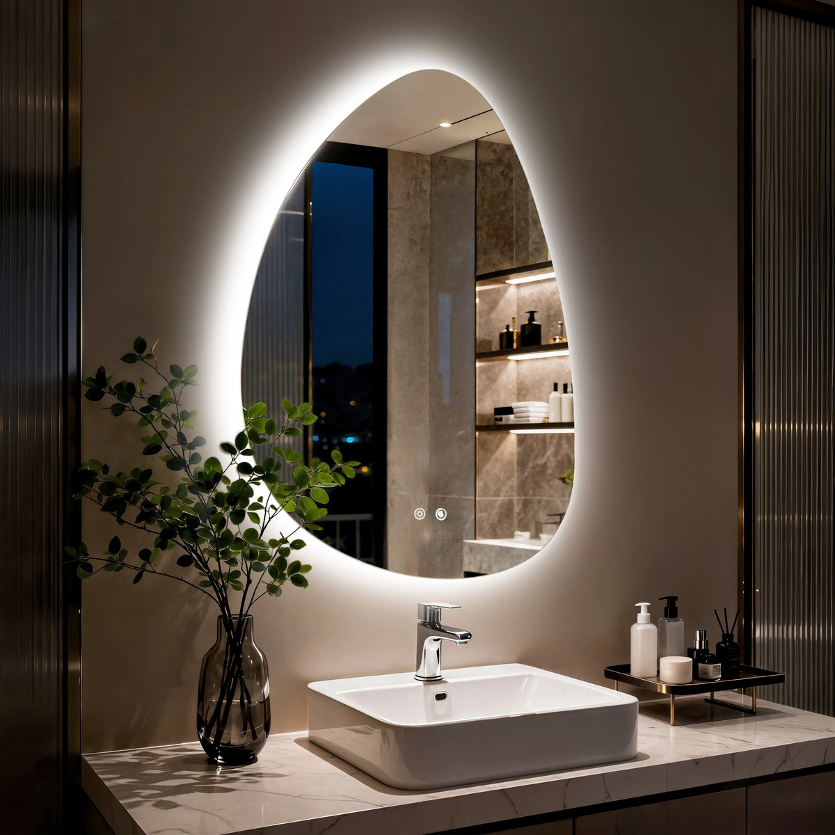 bathroom mirror - product view 3