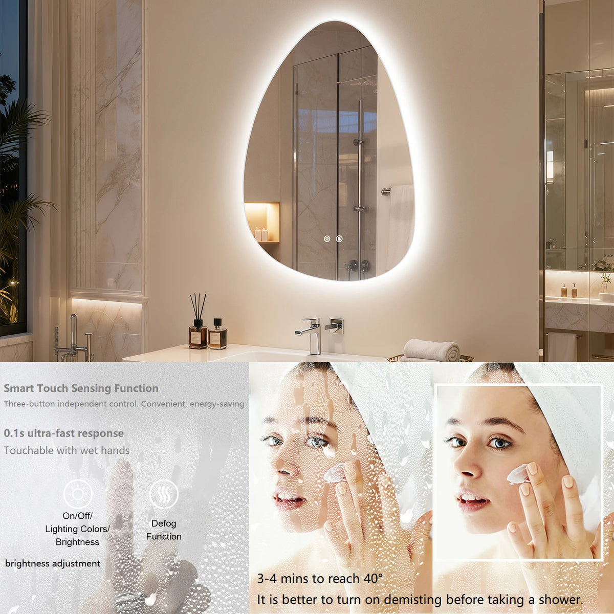 bathroom mirror - product view 6
