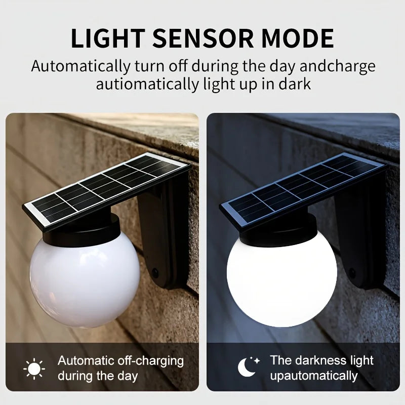 solar wall lights - product view 3