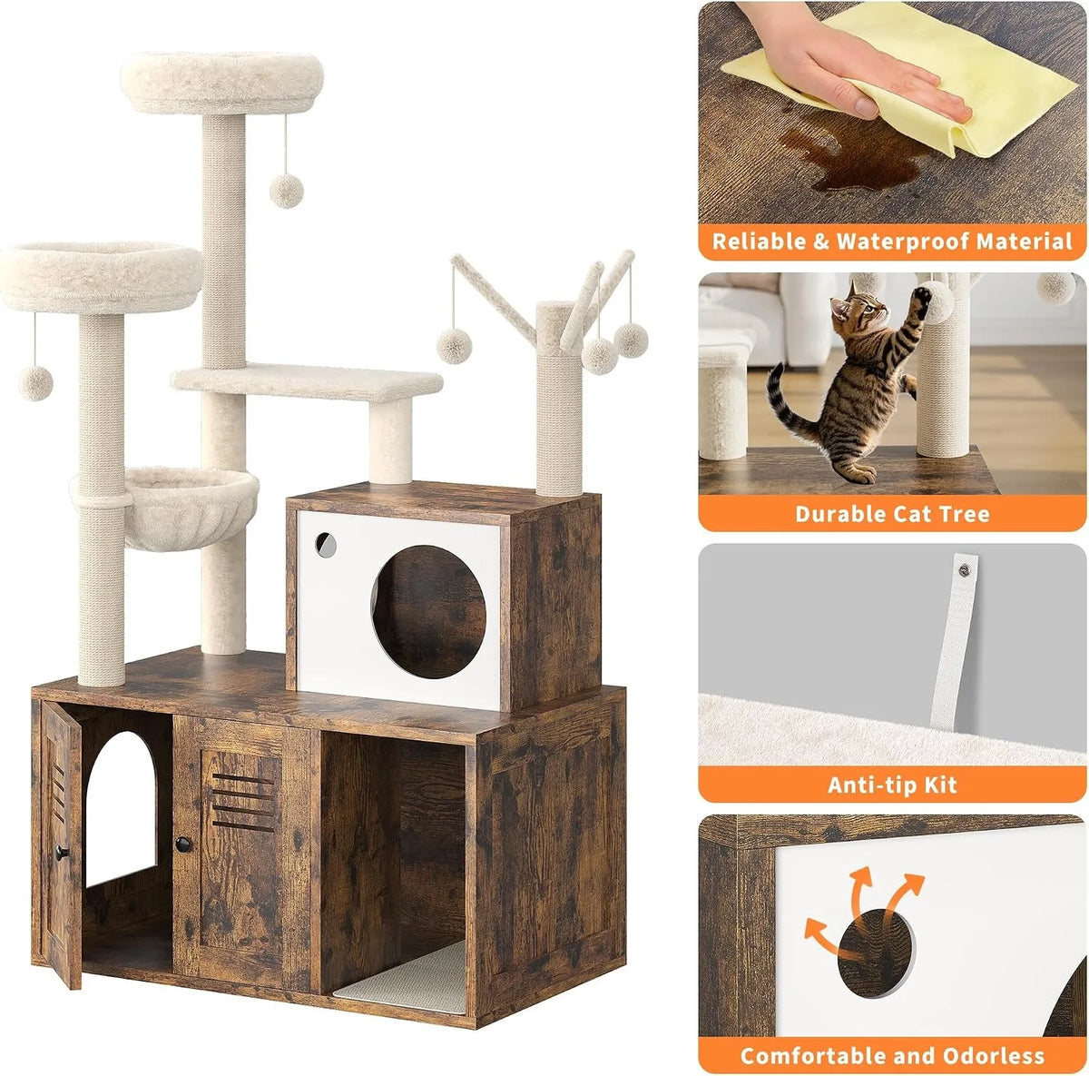 cat scratching post - product view 4