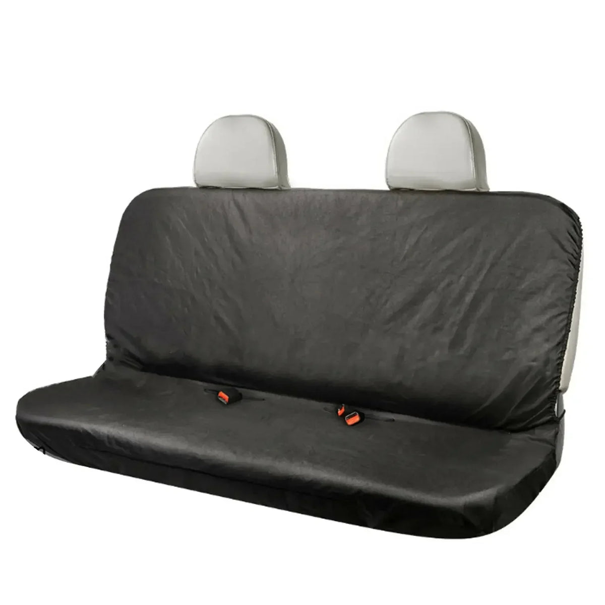 Universal Pet Car Seat Cover, Black Oxford Cloth Rear Bench Protector for Cars, Vans and SUVs - product view 1
