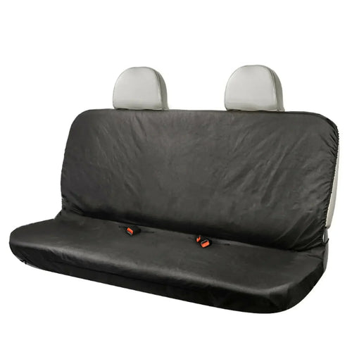 Universal Pet Car Seat Cover, Black Oxford Cloth Rear Bench Protector for Cars, Vans and SUVs - product view 1