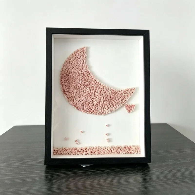 3cm Deep Wooden Shadow Box Frame, Modern 3D Display Case for Photos, Dried Flowers, Badges and Handicrafts - product view 5