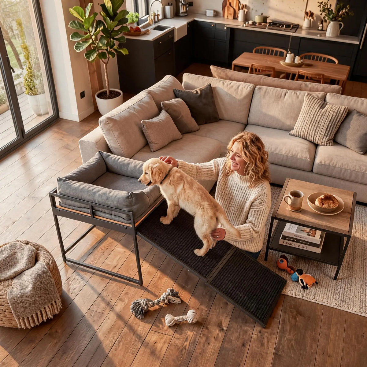 dog bed - product view 2