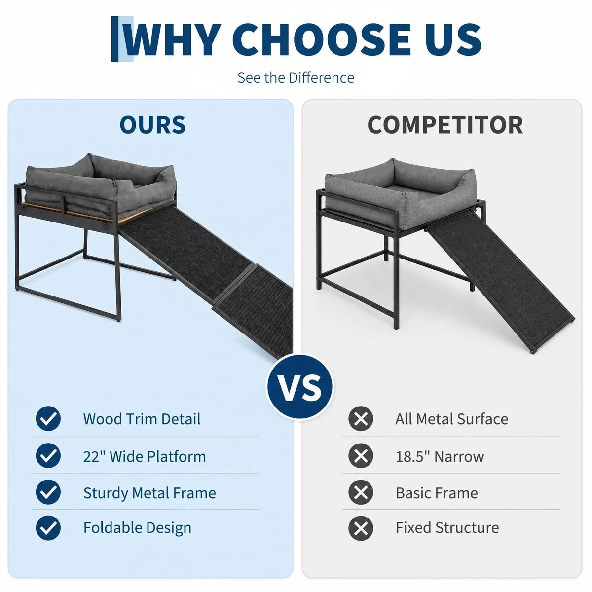 dog bed - product view 3
