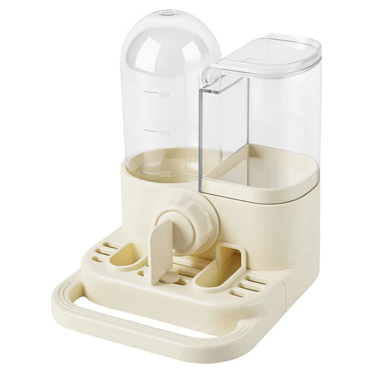 2-in-1 Automatic Bird Feeder and Waterer, Dry and Wet Separation, 250 ml Water Capacity for Hanging Cage Use - product view 1