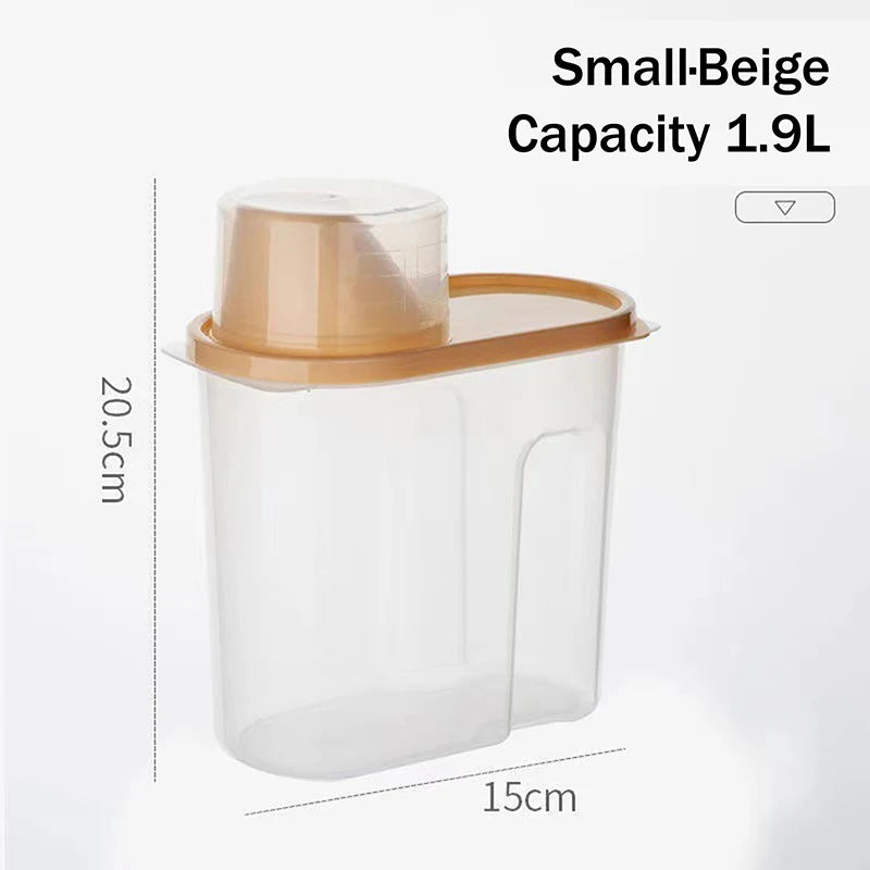 pet food storage container - product view 1