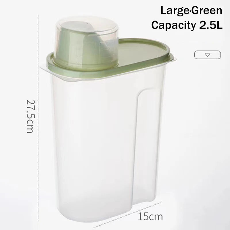 pet food storage container - product view 4