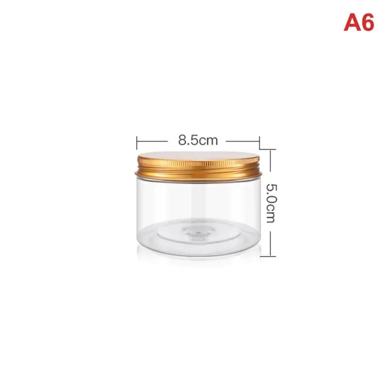 Pet Food Storage Container, Clear PET Plastic Jar with Aluminum Lid and Airtight Seal for Dry Food - product view 6