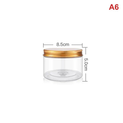 Pet Food Storage Container, Clear PET Plastic Jar with Aluminum Lid and Airtight Seal for Dry Food - product view 6