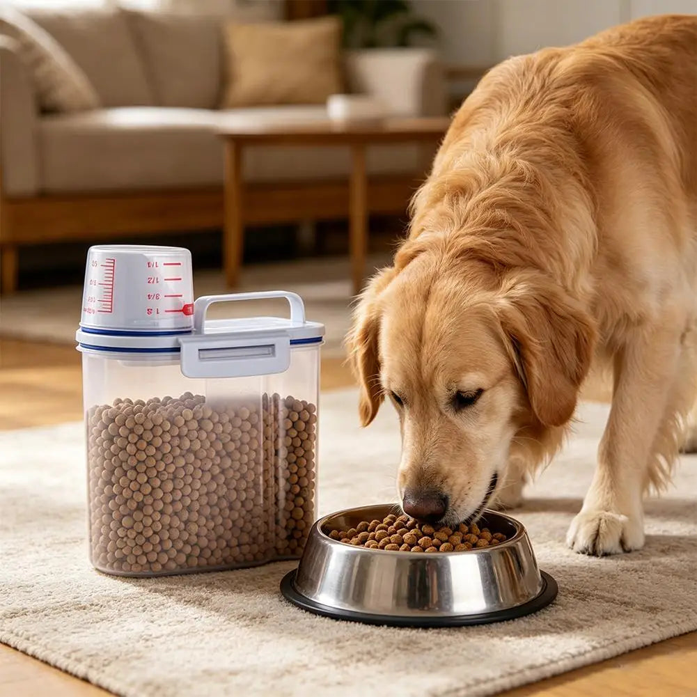 pet food storage container - product view 5
